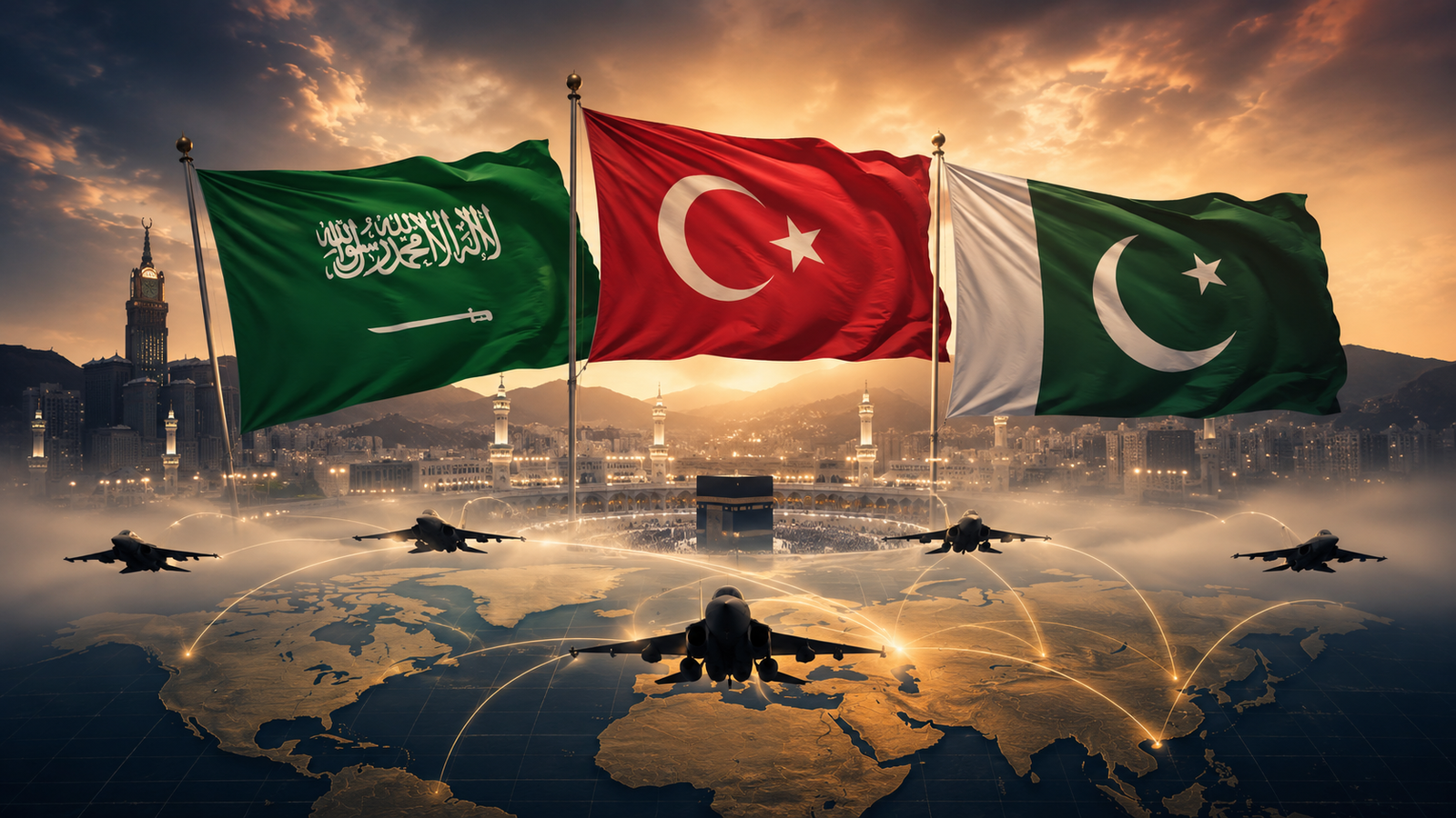 Saudi Arabia, Turkiye and Pakistan Sign Historic Mutual Defense Pact…